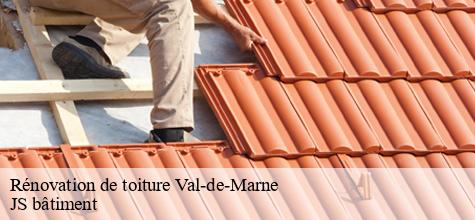Rénovation de toiture 94 Val-de-Marne JS bâtiment
