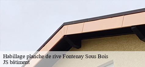 Habillage planche de rive  fontenay-sous-bois-94120 JS bâtiment