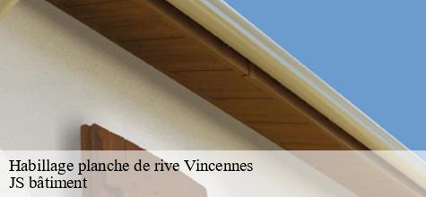 Habillage planche de rive vincennes-94300 JS bâtiment