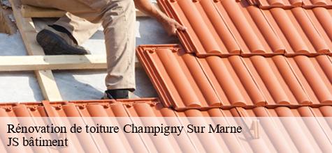 Rénovation de toiture champigny-sur-marne-94500 JS bâtiment