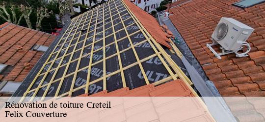 Rénovation de toiture  creteil-94000 Felix Couverture