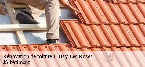 Rénovation de toiture  l-hay-les-roses-94240 JS bâtiment