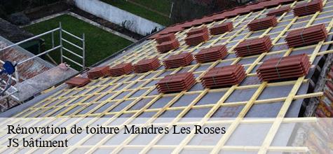 Rénovation de toiture  mandres-les-roses-94520 JS bâtiment