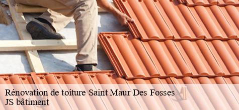 Rénovation de toiture saint-maur-des-fosses-94100 JS bâtiment