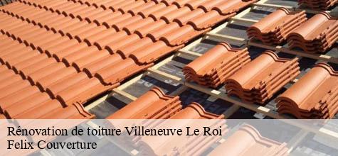 Rénovation de toiture  villeneuve-le-roi-94290 Felix Couverture