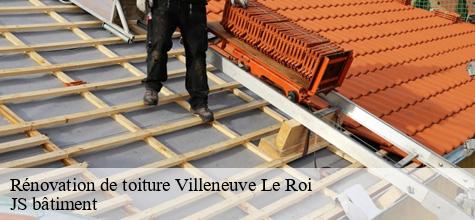 Rénovation de toiture villeneuve-le-roi-94290 JS bâtiment