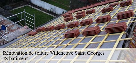 Rénovation de toiture villeneuve-saint-georges-94190 JS bâtiment