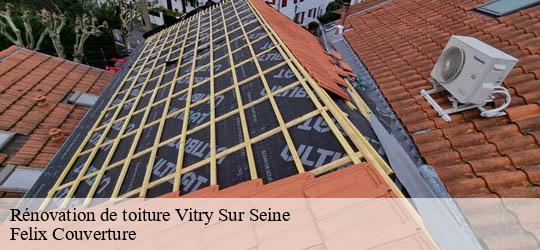 Rénovation de toiture  vitry-sur-seine-94400 Felix Couverture