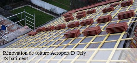 Rénovation de toiture  aeroport-d-orly-94390 JS bâtiment