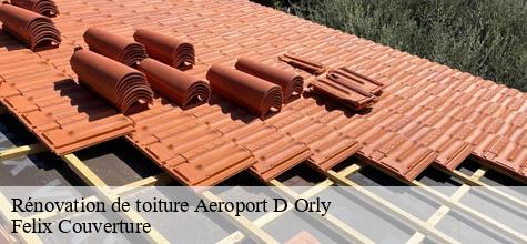 Rénovation de toiture  aeroport-d-orly-94390 Felix Couverture