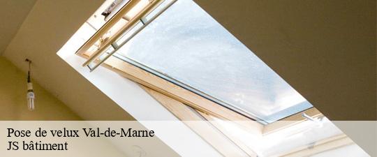 Pose de velux 94 Val-de-Marne JS bâtiment