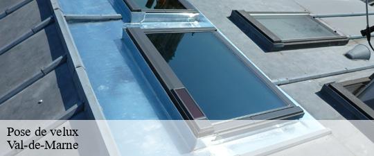 Pose de velux 94 Val-de-Marne Toiture Schtenegry