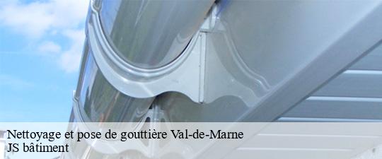 Nettoyage et pose de gouttière 94 Val-de-Marne  JS bâtiment