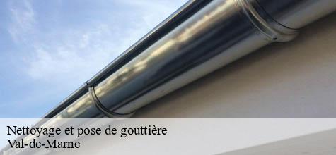 Nettoyage et pose de gouttière 94 Val-de-Marne  Felix Couverture