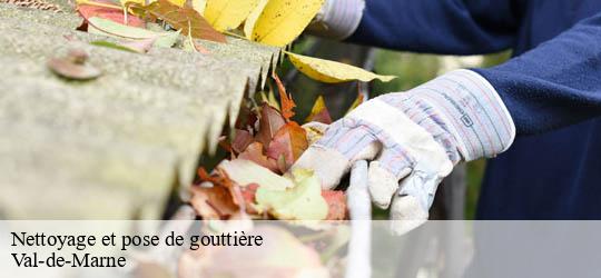 Nettoyage et pose de gouttière 94 Val-de-Marne Felix Couverture