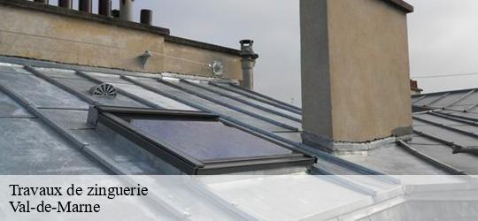 Travaux de zinguerie 94 Val-de-Marne Toiture Schtenegry