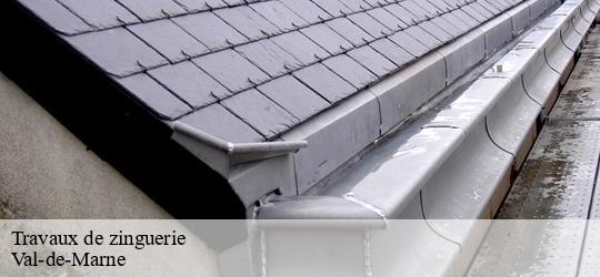 Travaux de zinguerie 94 Val-de-Marne Toiture Schtenegry