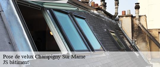 Pose de velux  champigny-sur-marne-94500 JS bâtiment