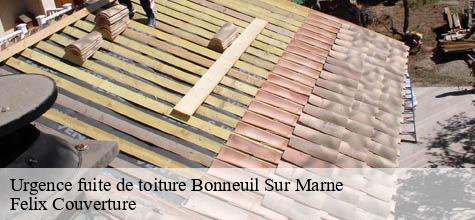 Urgence fuite de toiture  bonneuil-sur-marne-94380 Felix Couverture