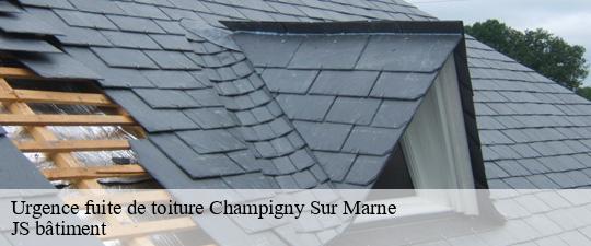 Urgence fuite de toiture  champigny-sur-marne-94500 JS bâtiment