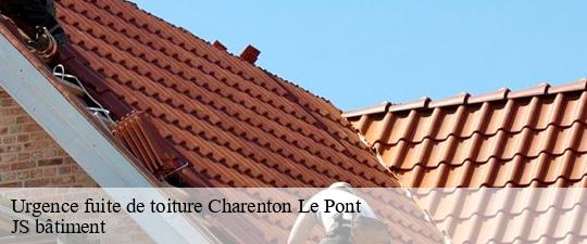 Urgence fuite de toiture  charenton-le-pont-94220 JS bâtiment