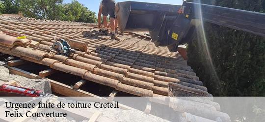 Urgence fuite de toiture creteil-94000 Felix Couverture