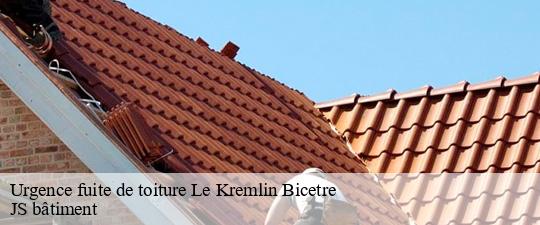 Urgence fuite de toiture  le-kremlin-bicetre-94270 JS bâtiment