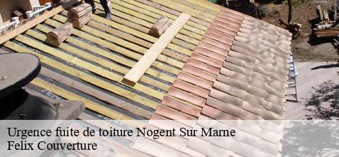 Urgence fuite de toiture  nogent-sur-marne-94130 Felix Couverture