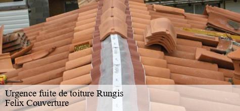 Urgence fuite de toiture  rungis-94150 Felix Couverture