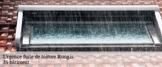 Urgence fuite de toiture  rungis-94150 JS bâtiment