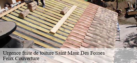 Urgence fuite de toiture  saint-maur-des-fosses-94100 Felix Couverture