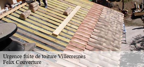 Urgence fuite de toiture  villecresnes-94440 Felix Couverture