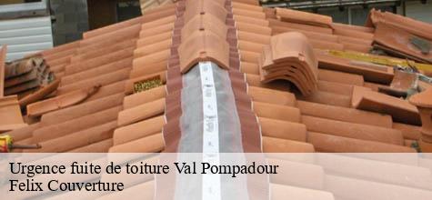 Urgence fuite de toiture  val-pompadour-94460 Felix Couverture