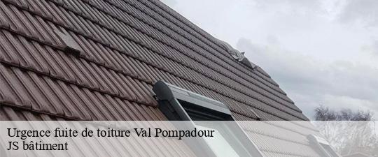 Urgence fuite de toiture val-pompadour-94460 JS bâtiment