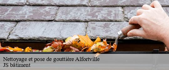 Nettoyage et pose de gouttière  alfortville-94140 JS bâtiment