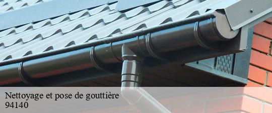 Nettoyage et pose de gouttière  alfortville-94140 JS bâtiment