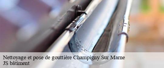 Nettoyage et pose de gouttière  champigny-sur-marne-94500 JS bâtiment