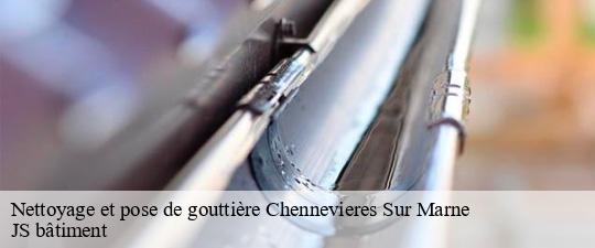 Nettoyage et pose de gouttière  chennevieres-sur-marne-94430 JS bâtiment