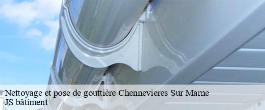 Nettoyage et pose de gouttière chennevieres-sur-marne-94430 JS bâtiment