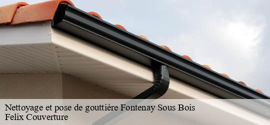Nettoyage et pose de gouttière  fontenay-sous-bois-94120 Felix Couverture