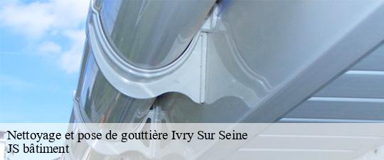 Nettoyage et pose de gouttière  ivry-sur-seine-94200 JS bâtiment