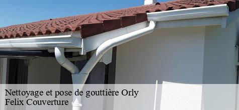Nettoyage et pose de gouttière  orly-94310 Felix Couverture