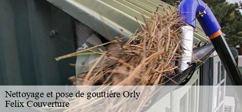 Nettoyage et pose de gouttière  orly-94310 Felix Couverture