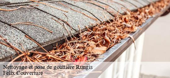 Nettoyage et pose de gouttière rungis-94150 Felix Couverture