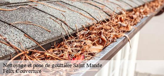 Nettoyage et pose de gouttière saint-mande-94160 Felix Couverture