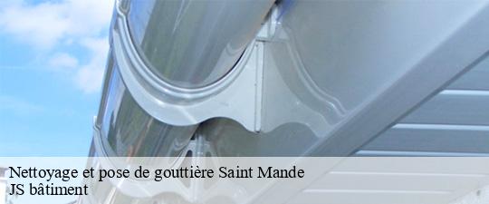 Nettoyage et pose de gouttière  saint-mande-94160 JS bâtiment