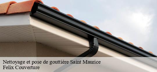 Nettoyage et pose de gouttière  saint-maurice-94410 Felix Couverture