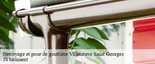 Nettoyage et pose de gouttière villeneuve-saint-georges-94190 JS bâtiment