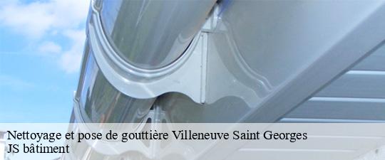 Nettoyage et pose de gouttière  villeneuve-saint-georges-94190 JS bâtiment