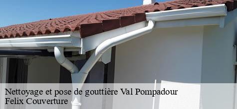 Nettoyage et pose de gouttière  val-pompadour-94460 Felix Couverture